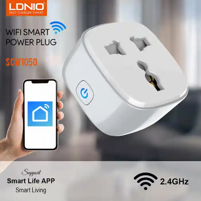 LDNIO SCW1050 Wi-Fi Smart Plug Power Socket 3 Pin EU